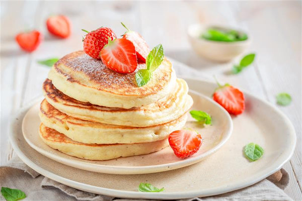 Gluten Free Mochi Souffle Pancakes