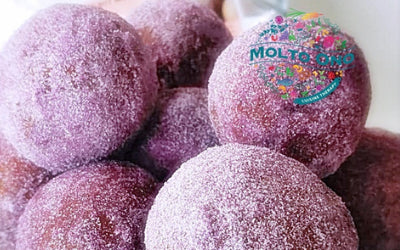 Ube Mochi Malasadas